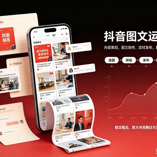广宁抖音图文代运营服务
